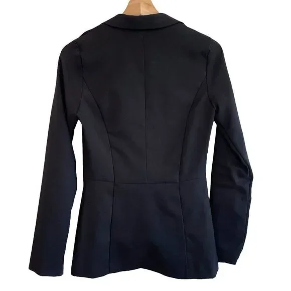 LBK Black One Button Blazer - Picture 4 of 6